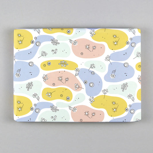 Inpakpapier Bloemen - Per Vel (50 cm x 70 cm)