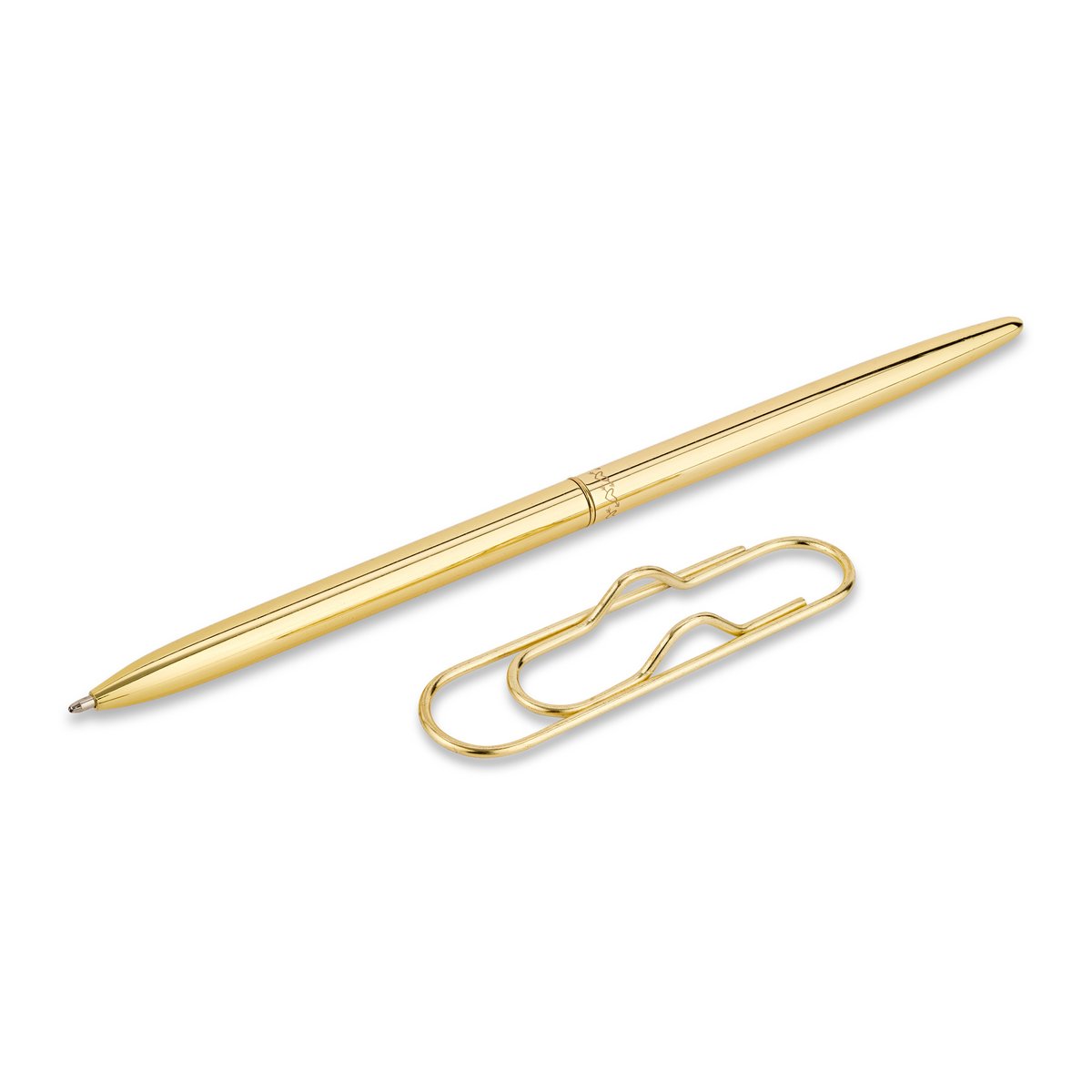 Balpen 'Bullet Heart' + Clip (Goud of Zilver)