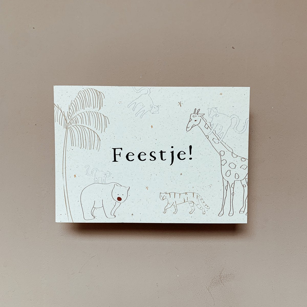 Uitnodigingskaart Kinderfeestje - Studio Bydiede