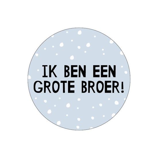 Stickers grote broer of grote zus