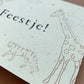 Uitnodigingskaart Kinderfeestje - Studio Bydiede
