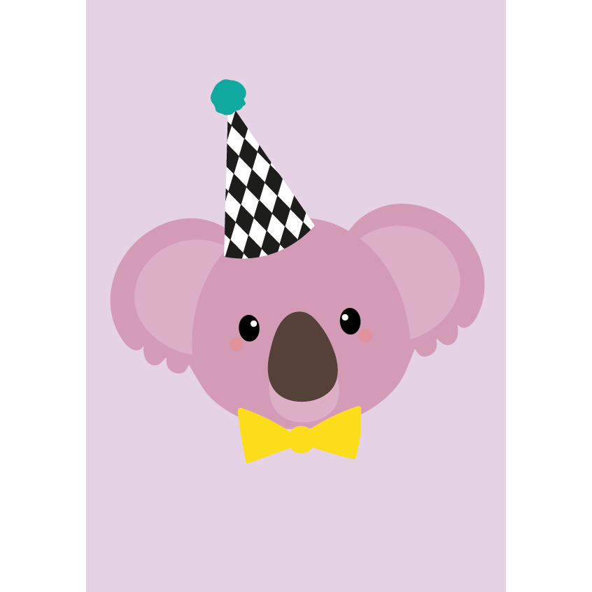 Wenskaart - Koala