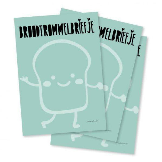 Notitieblokje A6 Broodtrommelbriefje