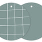 Cadeaulabel - Hand Draw Grid (meerdere kleuren)