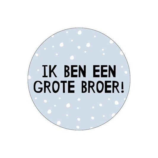 Stickers grote broer of grote zus